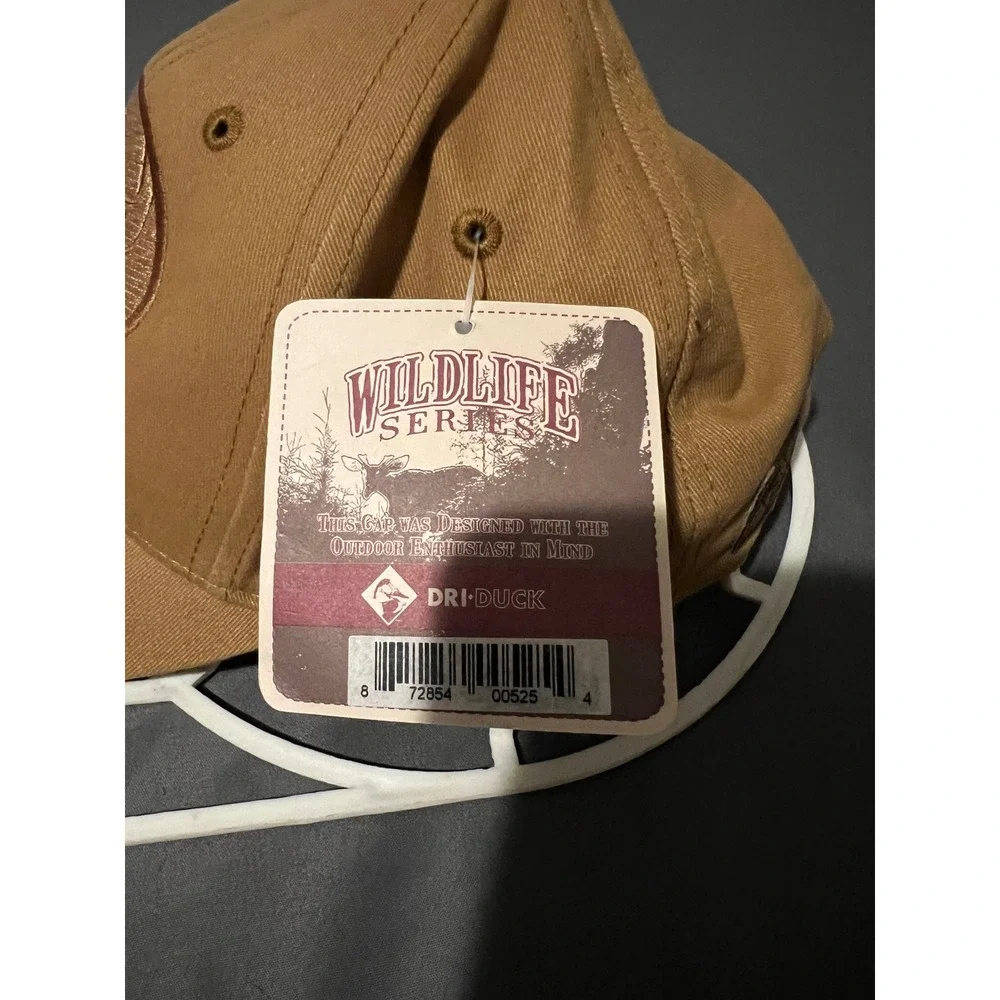 Dri Duck Wildlife Series‎ Turkey Embroidered Hat Brown Atwater Advertising NWT